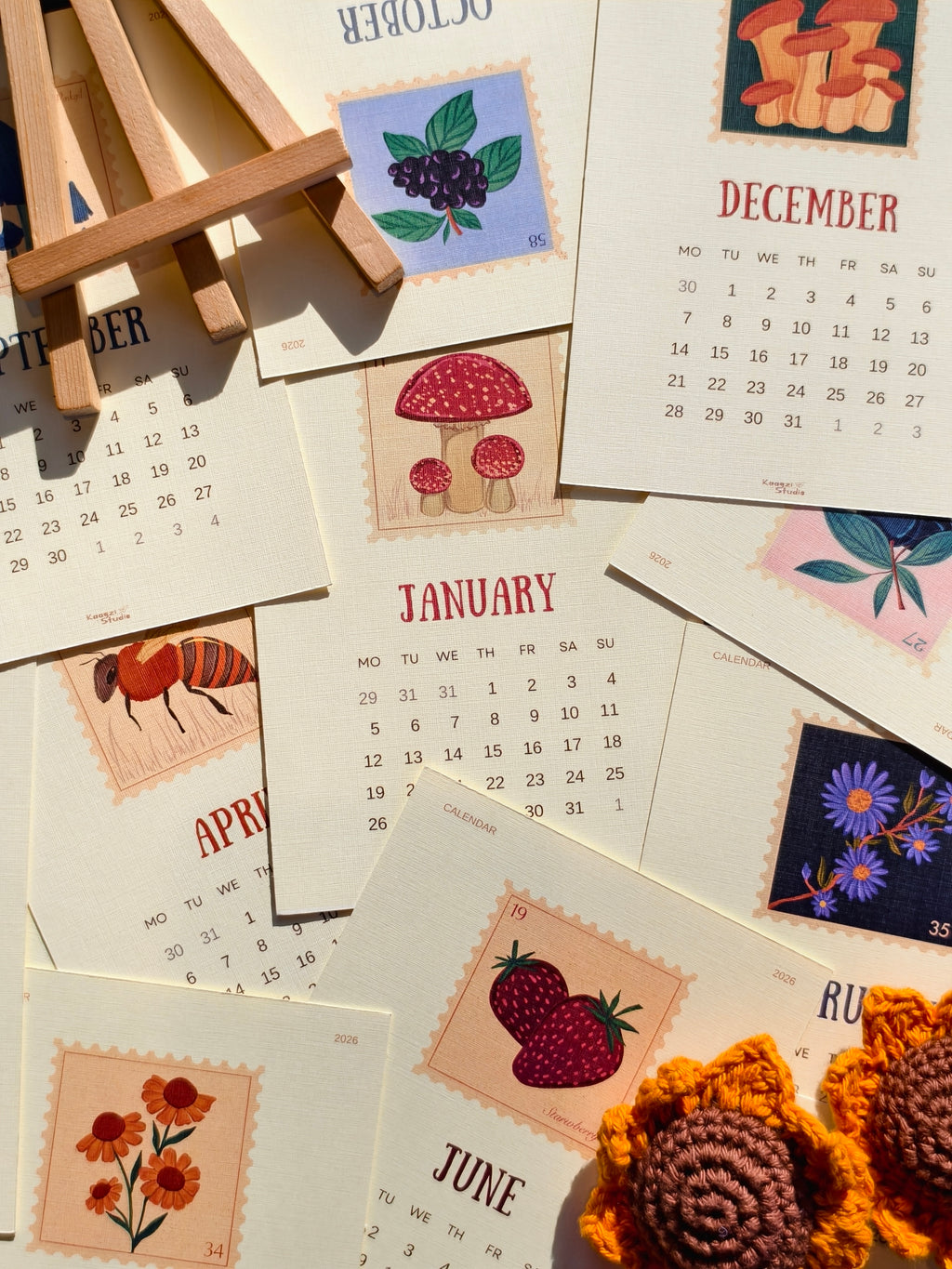 An Ode to Nature Calendar 2026