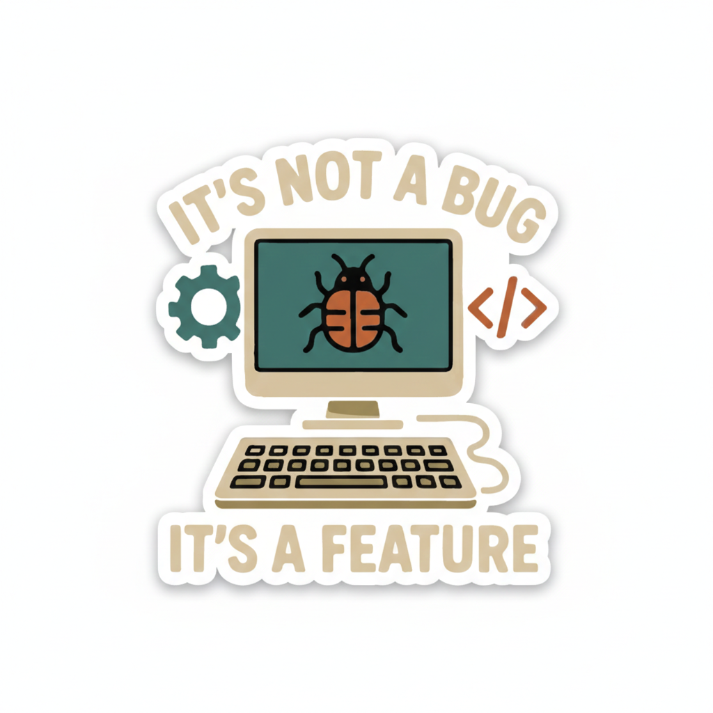 It’s Not a Bug, It’s a Feature