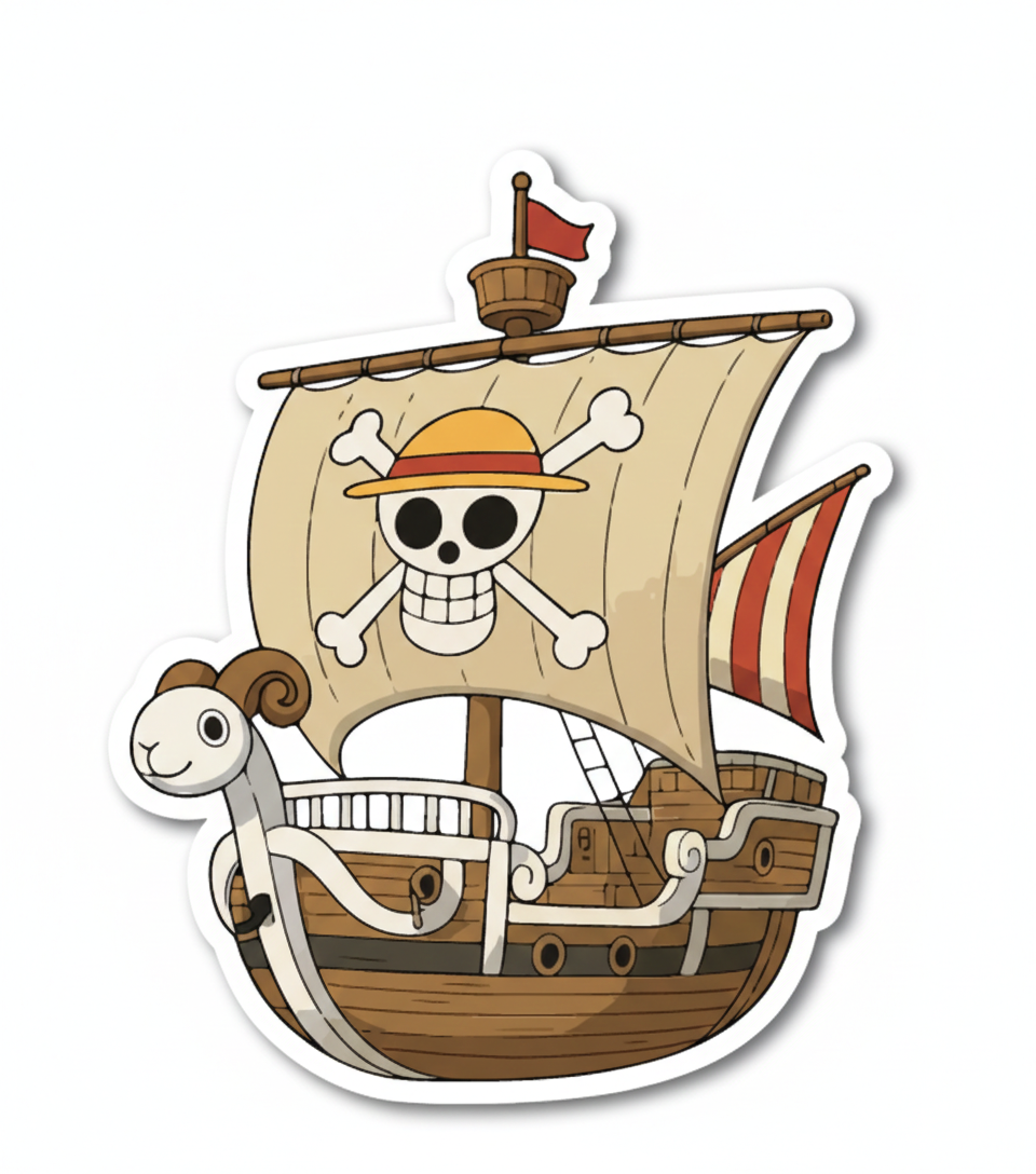One-piece Pirate Ship